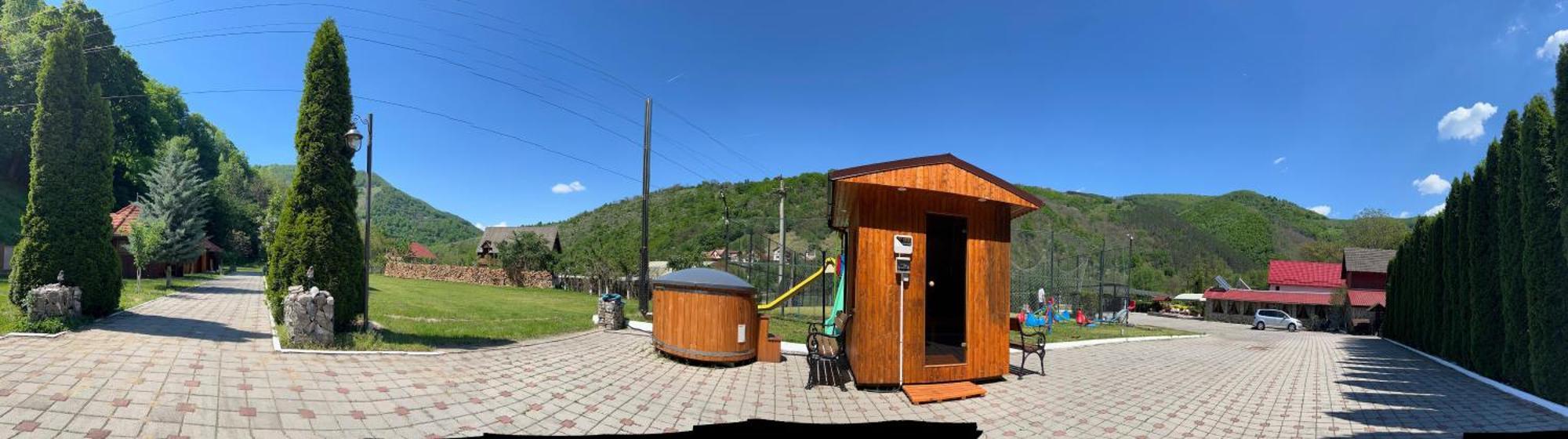 Podul Cetatii Hotel Sebeshely Kültér fotó