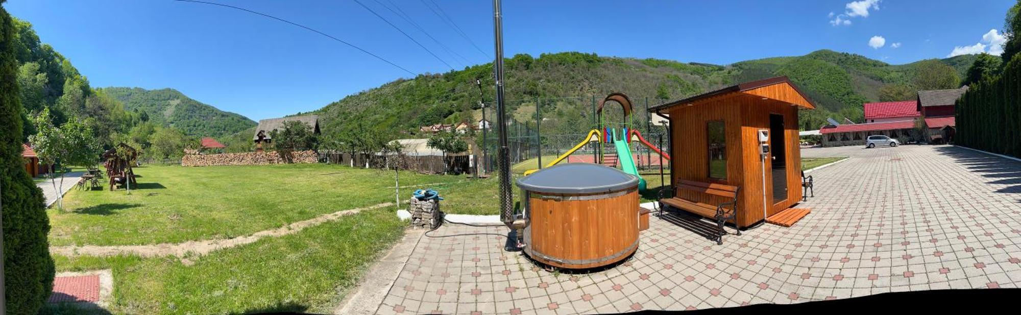 Podul Cetatii Hotel Sebeshely Kültér fotó