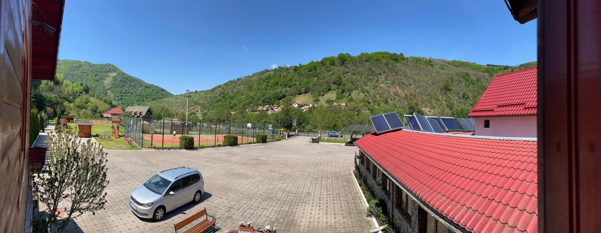 Podul Cetatii Hotel Sebeshely Kültér fotó